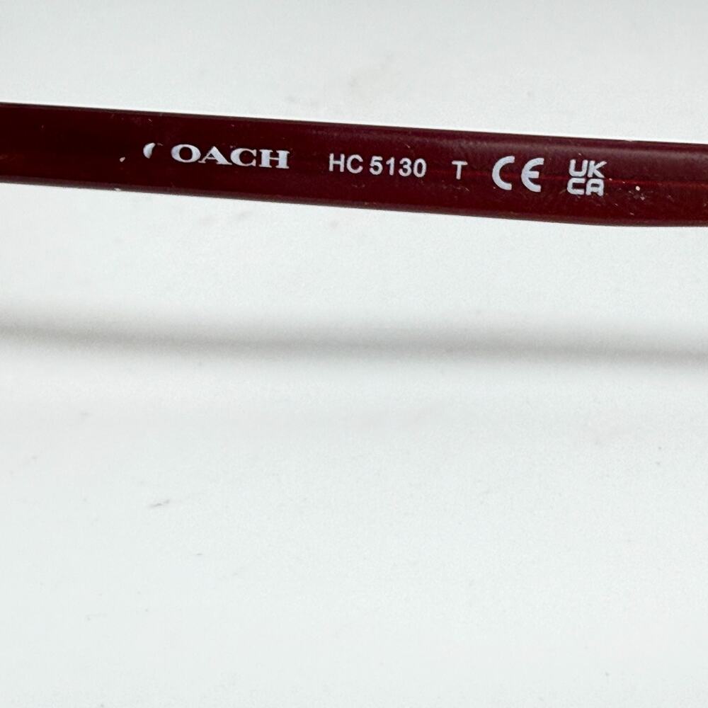 Coach Hc5130 9385 Shiny Rose Gold Eyeglasses Frames 53-17-140 20487 - Picture 6 of 7